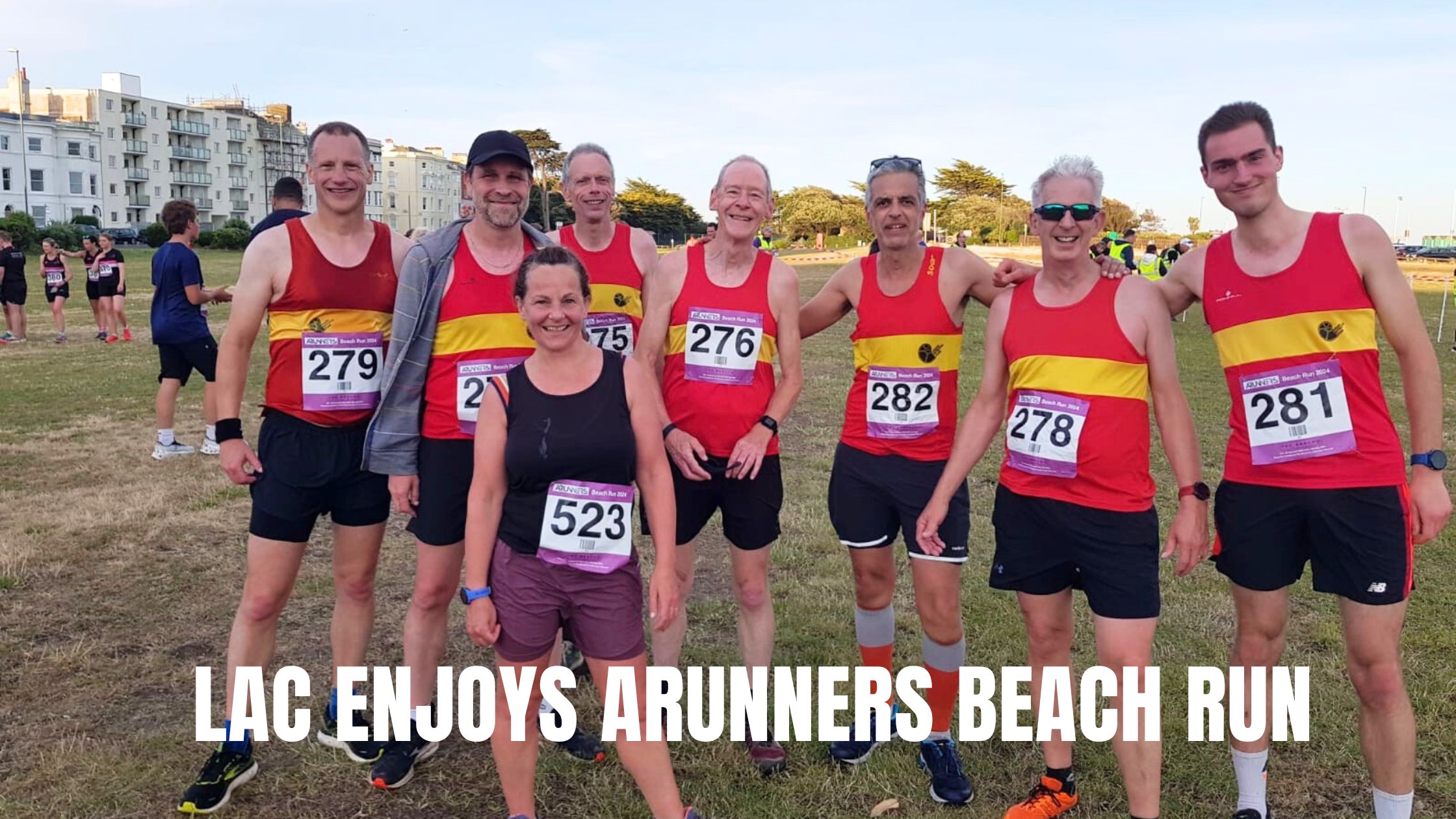 LAC enjoys WSFRL ARUNNERS BEACH RUN 