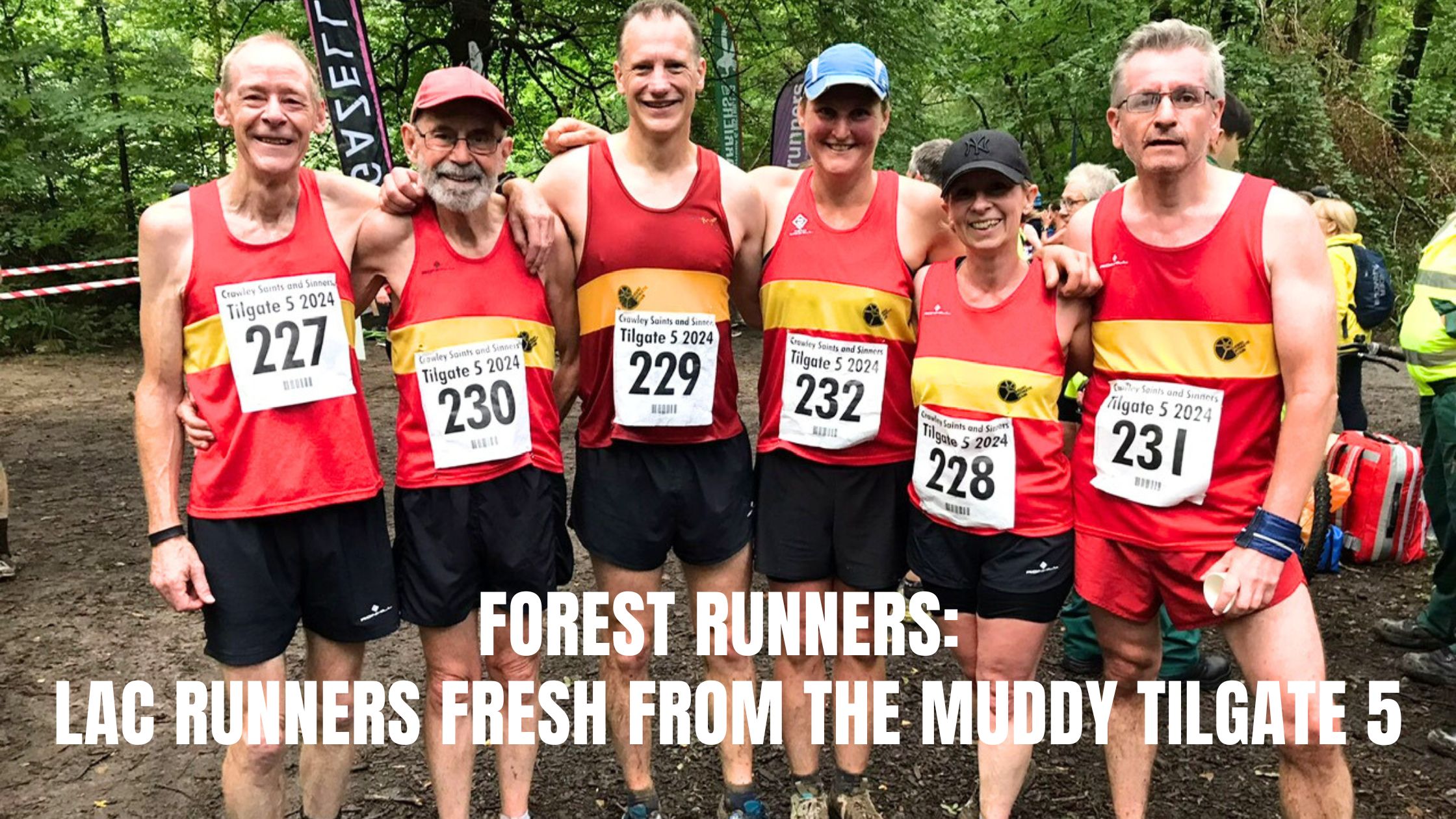 Forest Runners: LAC runners fresh from the 2024 WSFRL Tilgate 5 miles